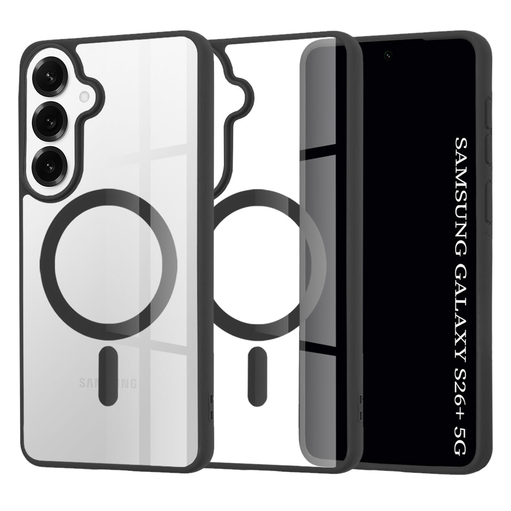 Husa MagSafe pentru Samsung Galaxy S26 Plus S947, Techsuit, Pro, Neagra
