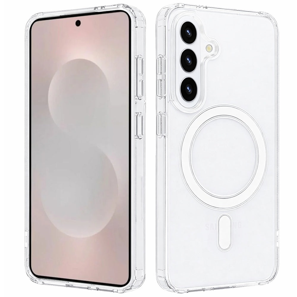 Husa MagSafe pentru Samsung Galaxy S26 Plus, Techsuit, Pro, Transparenta