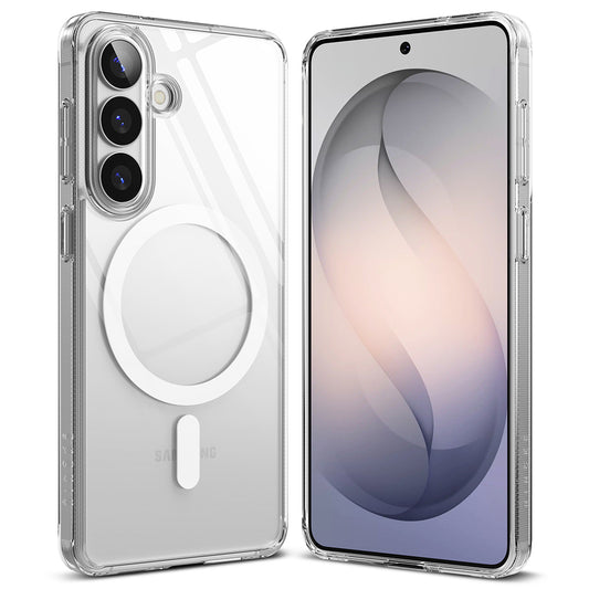 Husa MagSafe pentru Samsung Galaxy S26, Ringke, Fusion, Transparenta