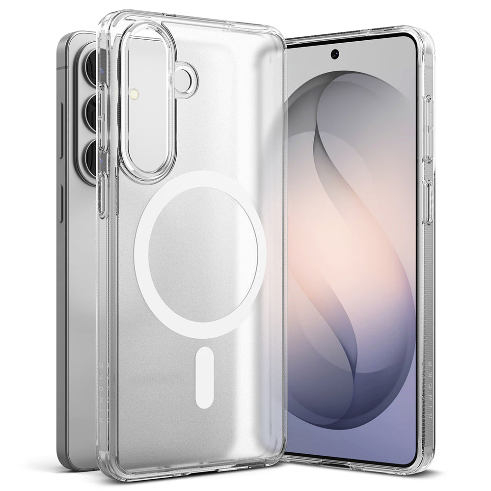 Husa MagSafe pentru Samsung Galaxy S26, Ringke, Fusion, Transparenta Mata