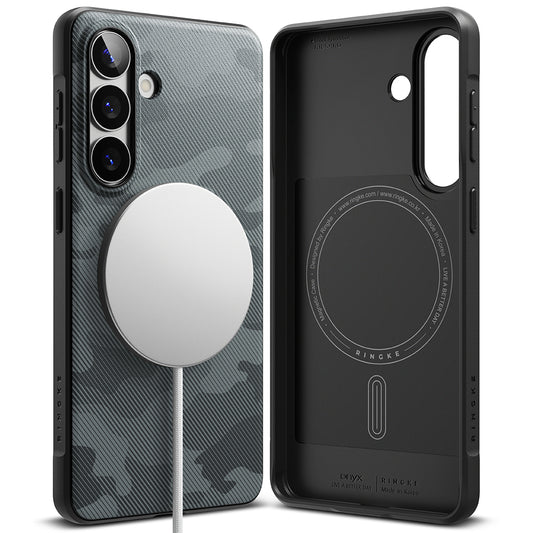 Husa MagSafe pentru Samsung Galaxy S26, Ringke, Onyx, Camuflaj