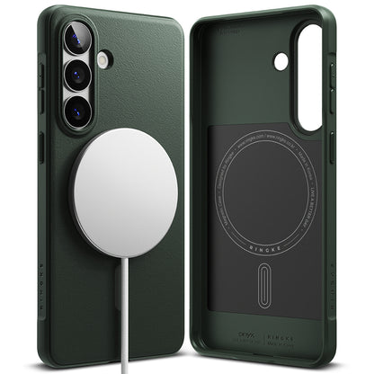 Husa MagSafe pentru Samsung Galaxy S26, Ringke, Onyx, Verde Inchis
