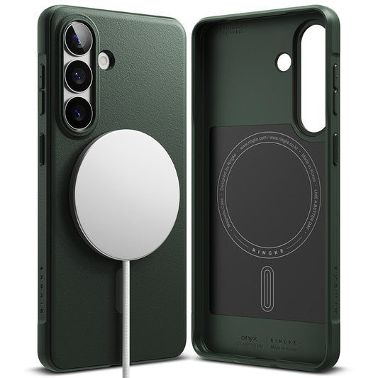 Husa MagSafe pentru Samsung Galaxy S26, Ringke, Onyx, Verde Inchis