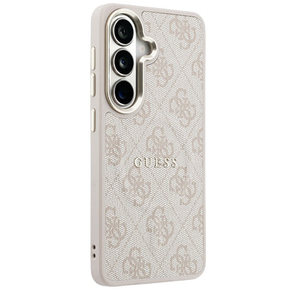 Husa MagSafe pentru Samsung Galaxy S26 S942, Guess, 4G Embossed Ring, Roz