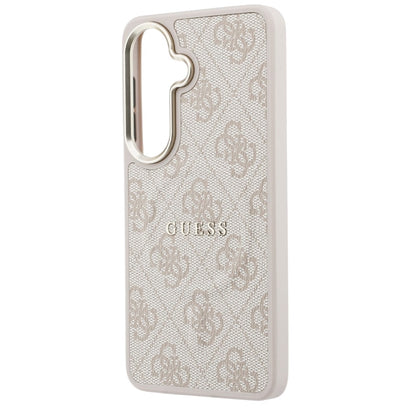 Husa MagSafe pentru Samsung Galaxy S26 S942, Guess, 4G Embossed Ring, Roz