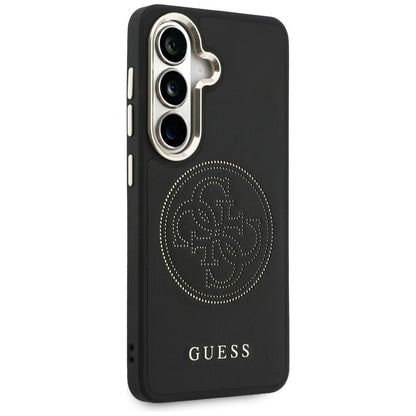 Husa MagSafe pentru Samsung Galaxy S26 S942, Guess, Perforated Logo, Neagra