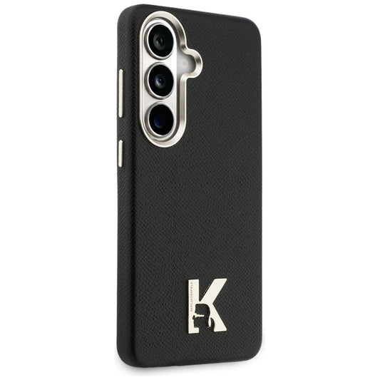 Husa MagSafe pentru Samsung Galaxy S26 S942, Karl Lagerfeld, Karl Head Logo, Neagra