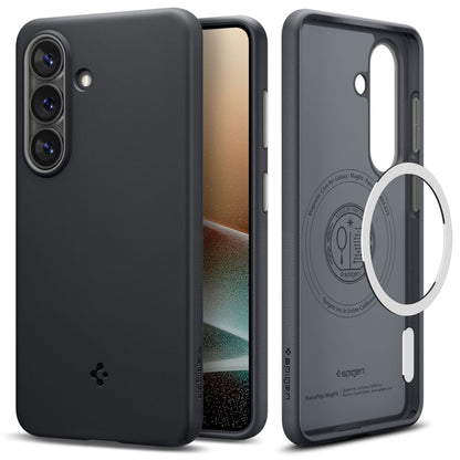 Husa MagSafe pentru Samsung Galaxy S26 S942, Spigen, Caseology Nano Pop, Neagra ACS11066
