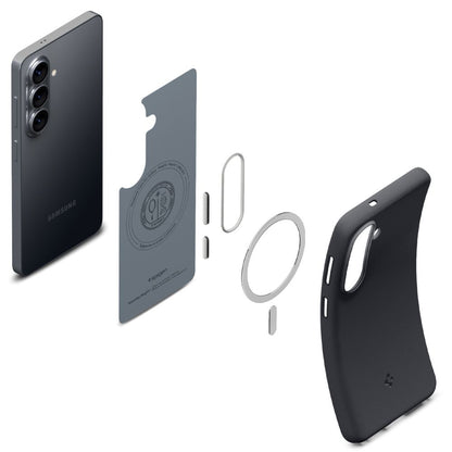 Husa MagSafe pentru Samsung Galaxy S26 S942, Spigen, Caseology Nano Pop, Neagra ACS11066