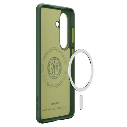 Husa MagSafe pentru Samsung Galaxy S26 S942, Spigen, Caseology Nano Pop, Verde ACS11067