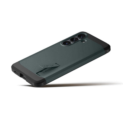 Husa MagSafe pentru Samsung Galaxy S26 S942, Spigen, Tough Armor, Verde ACS10740