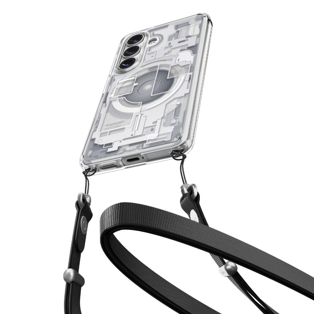 Husa MagSafe pentru Samsung Galaxy S26 S942, Spigen, Ultra Hybrid Zero One, Alba ACS10737