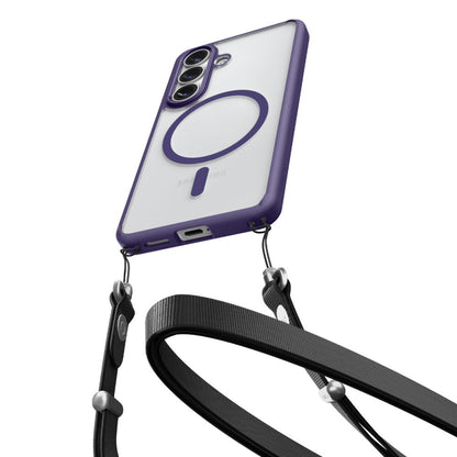Husa MagSafe pentru Samsung Galaxy S26 S942, Spigen, Ultra Hybrid, Mov Inchis ACS11220