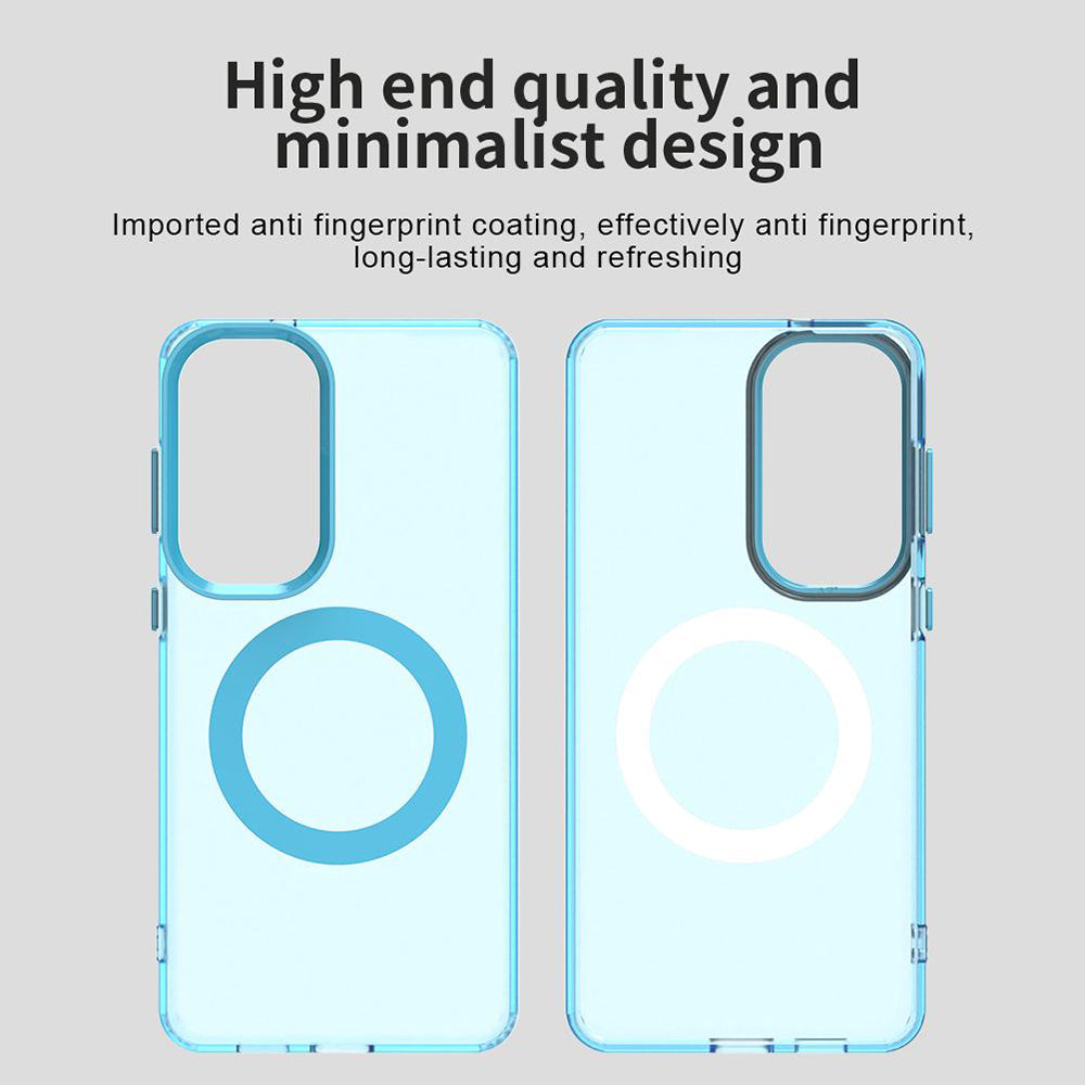 Husa MagSafe pentru Samsung Galaxy S26 S942, Techsuit, CandyCase, Albastra