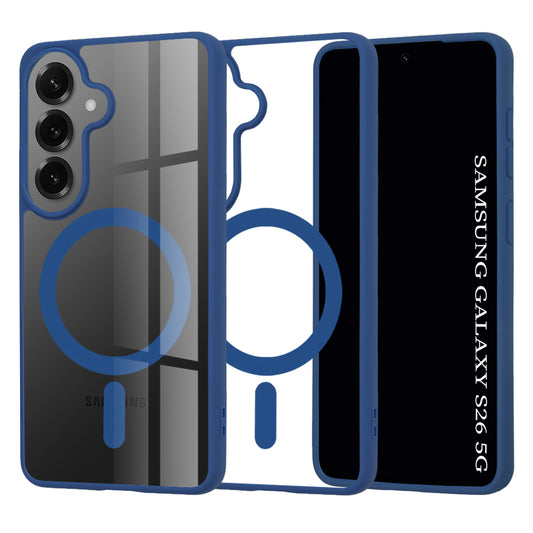 Husa MagSafe pentru Samsung Galaxy S26, Techsuit, Pro, Albastra