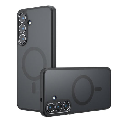 Husa MagSafe pentru Samsung Galaxy S26, Techsuit, PureFrost, Neagra Satinata