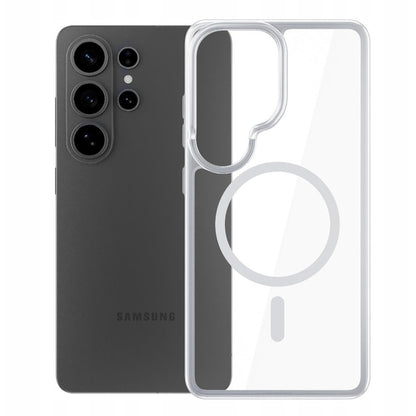 Husa MagSafe pentru Samsung Galaxy S26 Ultra S948, 3MK, Armor MagCase, Transparenta