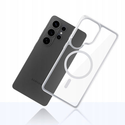 Husa MagSafe pentru Samsung Galaxy S26 Ultra S948, 3MK, Armor MagCase, Transparenta