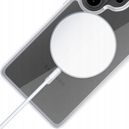 Husa MagSafe pentru Samsung Galaxy S26 Ultra S948, 3MK, Armor MagCase, Transparenta