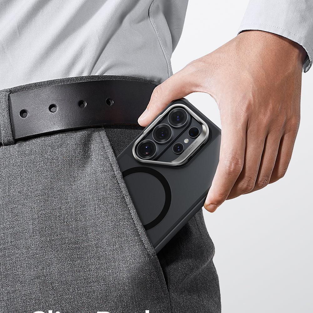 Husa MagSafe pentru Samsung Galaxy S26 Ultra, ESR, Classic Hybrid Kickstand, Neagra Satinata