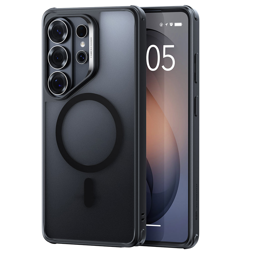 Husa MagSafe pentru Samsung Galaxy S26 Ultra, ESR, Classic Hybrid, Neagra Satinata