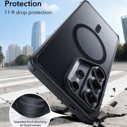 Husa MagSafe pentru Samsung Galaxy S26 Ultra, ESR, Classic Hybrid, Neagra Satinata