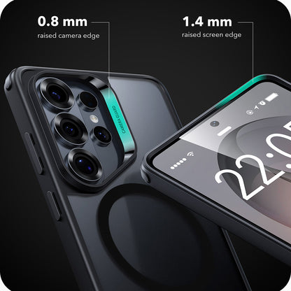 Husa MagSafe pentru Samsung Galaxy S26 Ultra, ESR, Classic Hybrid, Neagra Satinata