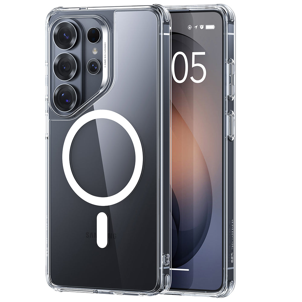 Husa MagSafe pentru Samsung Galaxy S26 Ultra, ESR, Classic Hybrid, Transparenta