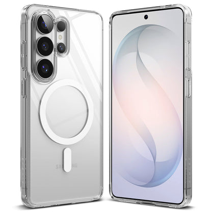 Husa MagSafe pentru Samsung Galaxy S26 Ultra, Ringke, Fusion, Transparenta