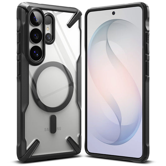 Husa MagSafe pentru Samsung Galaxy S26 Ultra, Ringke, Fusion X, Neagra