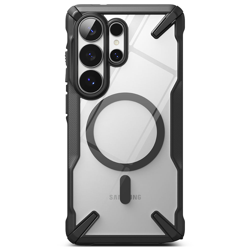 Husa MagSafe pentru Samsung Galaxy S26 Ultra, Ringke, Fusion X, Neagra