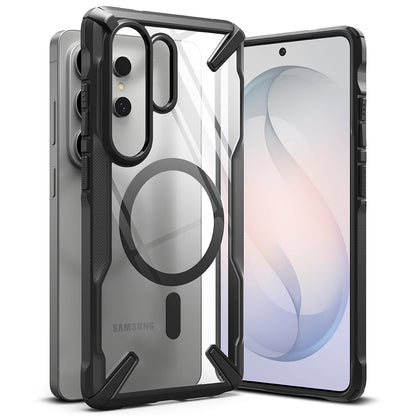 Husa MagSafe pentru Samsung Galaxy S26 Ultra, Ringke, Fusion X, Neagra