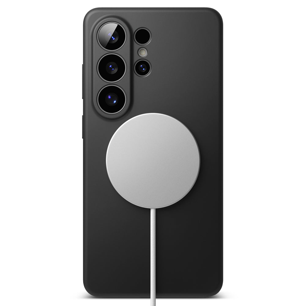 Husa MagSafe pentru Samsung Galaxy S26 Ultra, Ringke, Silicone, Neagra