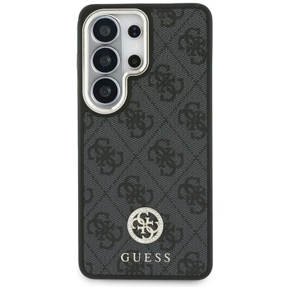 Husa MagSafe pentru Samsung Galaxy S26 Ultra S948, GUESS, 4G Big Rhinestone Triangle Strap, Neagra