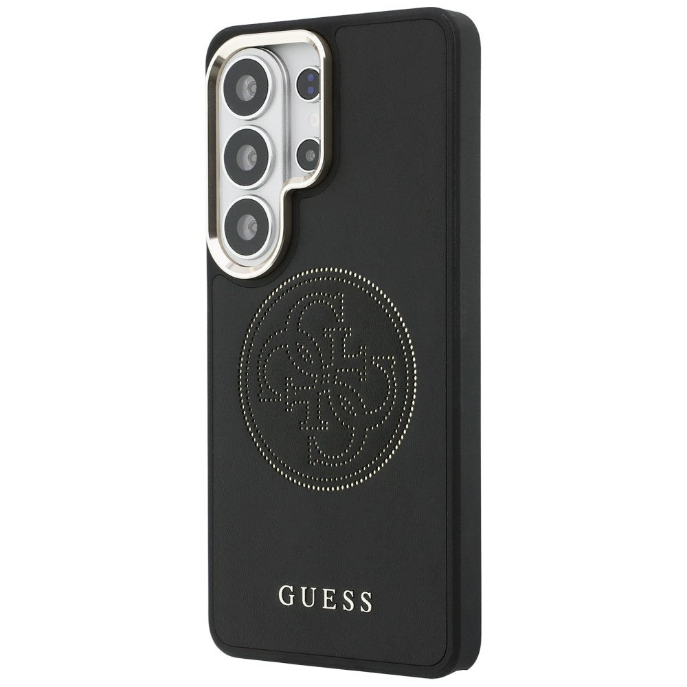 Husa MagSafe pentru Samsung Galaxy S26 Ultra S948, Guess, Perforated Logo, Neagra