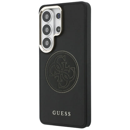 Husa MagSafe pentru Samsung Galaxy S26 Ultra S948, Guess, Perforated Logo, Neagra