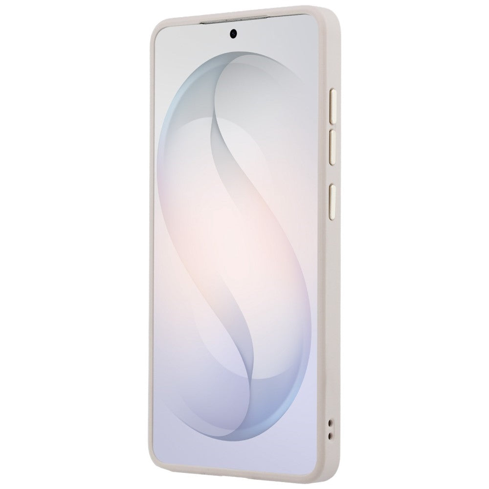 Husa MagSafe pentru Samsung Galaxy S26 Ultra S948, Guess, Saffiano Peony Embossed Ring, Roz