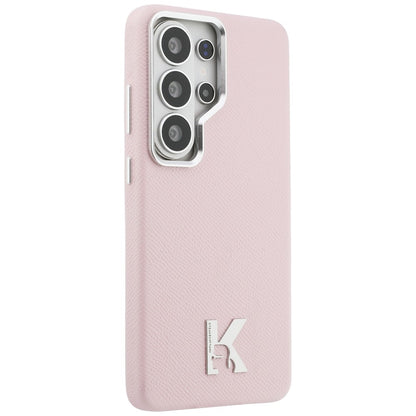Husa MagSafe pentru Samsung Galaxy S26 Ultra S948, Karl Lagerfeld, Karl Head Logo, Roz