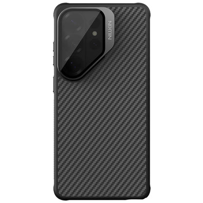 Husa MagSafe pentru Samsung Galaxy S26 Ultra S948, Nillkin, CarboProp with Transparent Black Lens Cover, Neagra