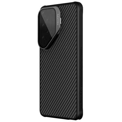 Husa MagSafe pentru Samsung Galaxy S26 Ultra S948, Nillkin, CarboProp with Transparent Black Lens Cover, Neagra