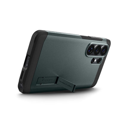 Husa MagSafe pentru Samsung Galaxy S26 Ultra S948, Spigen, Tough Armor, Verde ACS10686