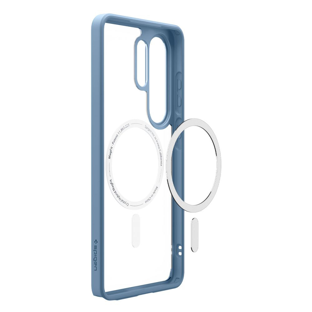 Husa MagSafe pentru Samsung Galaxy S26 Ultra S948, Spigen, Ultra Hybrid, Bleu ACS11207