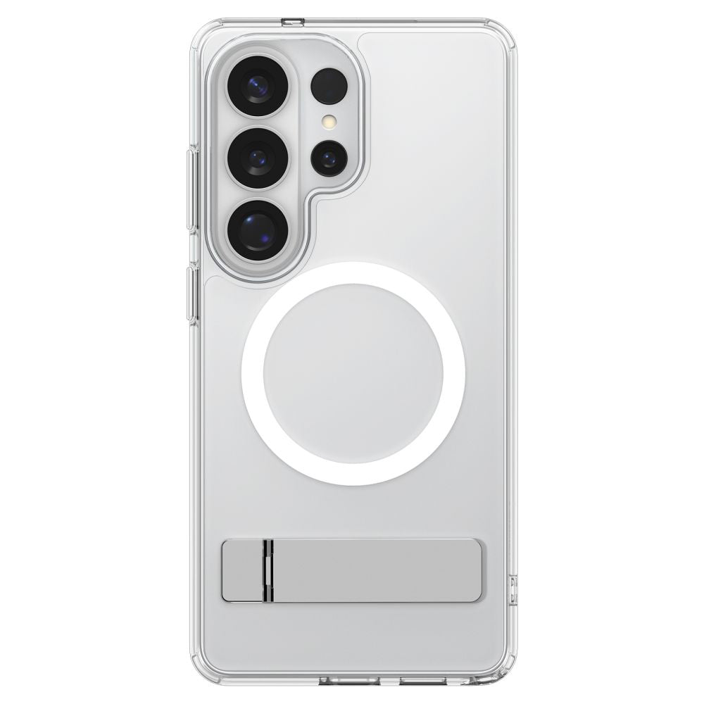Husa MagSafe pentru Samsung Galaxy S26 Ultra S948, Spigen, Ultra Hybrid S, Transparenta Alba ACS11032