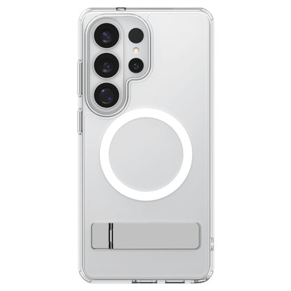 Husa MagSafe pentru Samsung Galaxy S26 Ultra S948, Spigen, Ultra Hybrid S, Transparenta Alba ACS11032