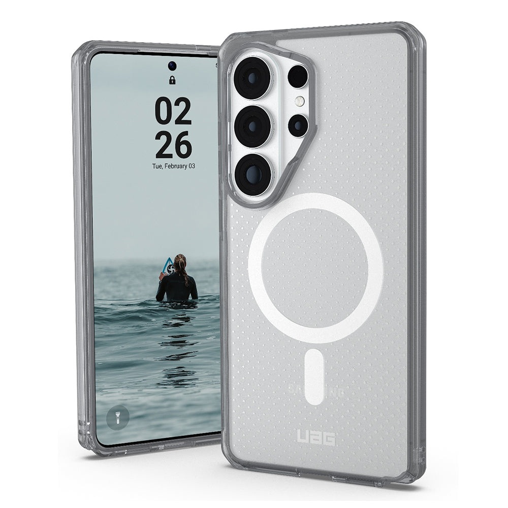 Husa MagSafe pentru Samsung Galaxy S26 Ultra S948, Urban Armor Gear, Dot, Transparenta Gri