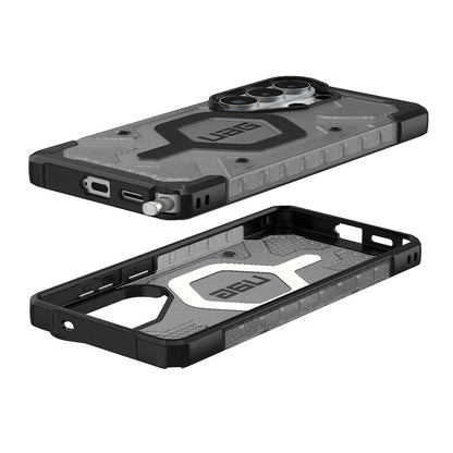 Husa MagSafe pentru Samsung Galaxy S26 Ultra S948, Urban Armor Gear, Pathfinder Clear, Gri