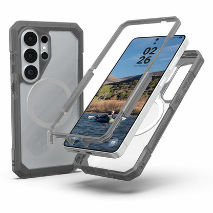 Husa MagSafe pentru Samsung Galaxy S26 Ultra S948, Urban Armor Gear, Trooper, Transparenta Gri