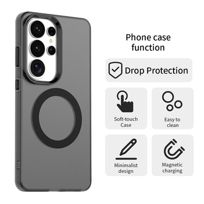 Husa MagSafe pentru Samsung Galaxy S26 Ultra S948, Techsuit, CandyCase, Neagra