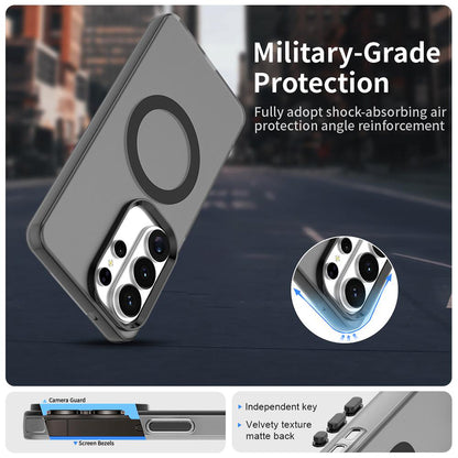 Husa MagSafe pentru Samsung Galaxy S26 Ultra S948, Techsuit, CandyCase, Neagra