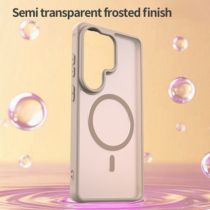 Husa MagSafe pentru Samsung Galaxy S26 Ultra S948, Techsuit, HaloFrost II, Aurie